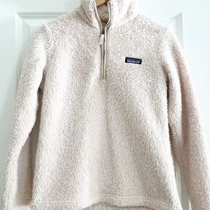 Patagonia Fuzzy Sherpa 3/4 Zip Up Jacket / Pullover. Size small.